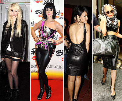 Goth Fashion Trends on Leather Style Trends     Get The Goth Look