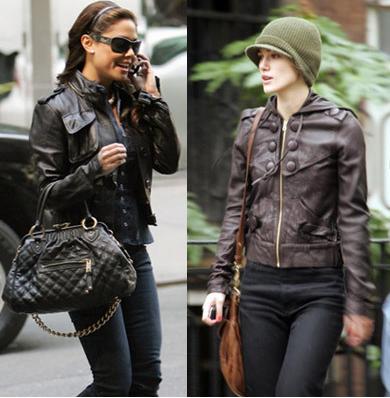 Hollywood Celebrity Videos on Fashion Sense Of Celebrity Style Leather Jackets