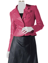 formal leather wear