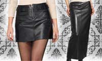 Womens Leather Skirts