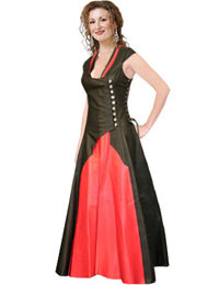 Designed Leather Gowns Leather Dress from leathericon.com