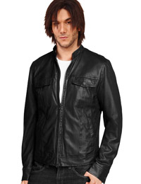 Trendy Front Zipper Closure Jacket | US Independence Day Special from leathericon.com