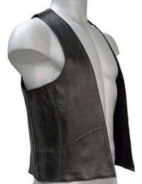 Sleeveless Summer Leather Vest : leather vest leather vests for men sleeveless leather vest summer leather vest