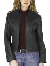 Womens Lamb Suede Leather Blazer | Leather Coat :  womens leather blazers black leather blazer designer leather outfits leather dress