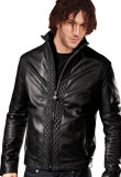 Fancy and Stylish Leather Bomber Jacket