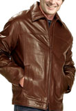 Proler Leather Bomber