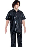 Cheap Chic PVC Shirt And Trouser for Men