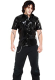 Cheap Supremely Stylish PVC Shirt for Men