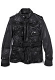 Military Style Leather Jacket | Celebrity Leather Jackets