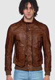 Mens Celebrity Style Leather Jacket Online