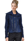 Chic Celebrity Style Leather Jacket | Womens Leather Jacket