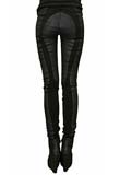 Sophisticated Slim Leather Pants | Celebrity Style Leather Pants
