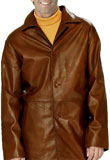 Mens Lamb Leather Coat