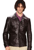 Christmas Leather Jacket for Men