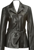 Classic Christmas Trench Coat | Leather Coats for Women