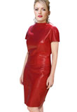 Charismatic Leather Dress | Womens Leather Dress