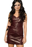 Gorgeous Leather Mini Dress | Womens Leather Dress