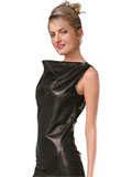Knee Leather dress | Leather dress
