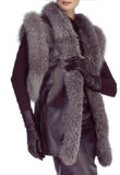Womens-Fur-Collar-Cuffs-Jacket| Leather-Jacket| Coat| Halters| Skirt| Pants| Vests