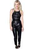 Womens Leather Jumpsuit | Jump suit 