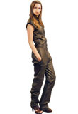 Womens Jumpsuit | Leather Jumpsuit | Black Jump Suit