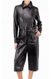 Capri Leather Jumpsuit | Womens Leather Jumpsuits 