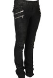 Modern Mens Balmain Style Leather Pants