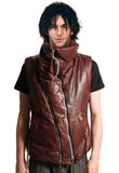 Mens Sleeveless Leather Jacket Online