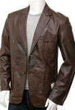 New Year Leather Blazer | Mens Blazers for New Year Party 