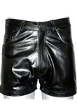 Smart Leather Summer Shorts