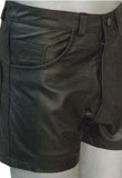 Spring Leather Shorts | Mens Leather Short