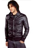 Fitted Spring Leather Jacket | Men Leather Colletcion 