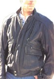 Alan Leather Bomber
