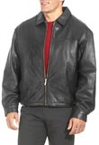 Bretly Leather Bomber