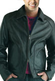 Brook Leather Bomber