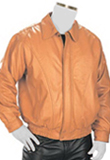 Rich lamb leather jacket