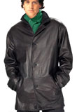 Mens Luxurious Car Leather Coat