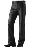 Classic Fitted Pant | Fully Low Waist Five Pocket Leather Pant