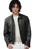 Mens Casual Lamb Leather Jacket