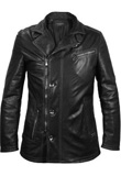 Notch Collar Premium Leather Jacket