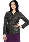 Glistening Premium Leather Jacket