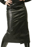 Attractive Pencil Leather Skirt | Womens Leather Skirts