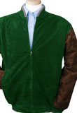 Suede St Patrick’s Day Bomber Jacket