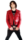 Purchase A Unique belted Valentines Day Leather Jacket
