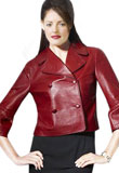 Buy This Double Breasted Womens Leather Jacket