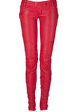 Low Waist skinny Leather Pants | Valentine Collection