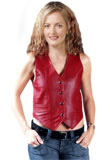 Valentines Day Leather Vest 