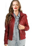 Zipper Opening Valentines Day Leather Jacket|Smashing Leather Jackets
