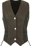 Storming Braided Leather Vest