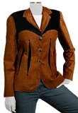 Ricca Womens Corporate Leather Wear